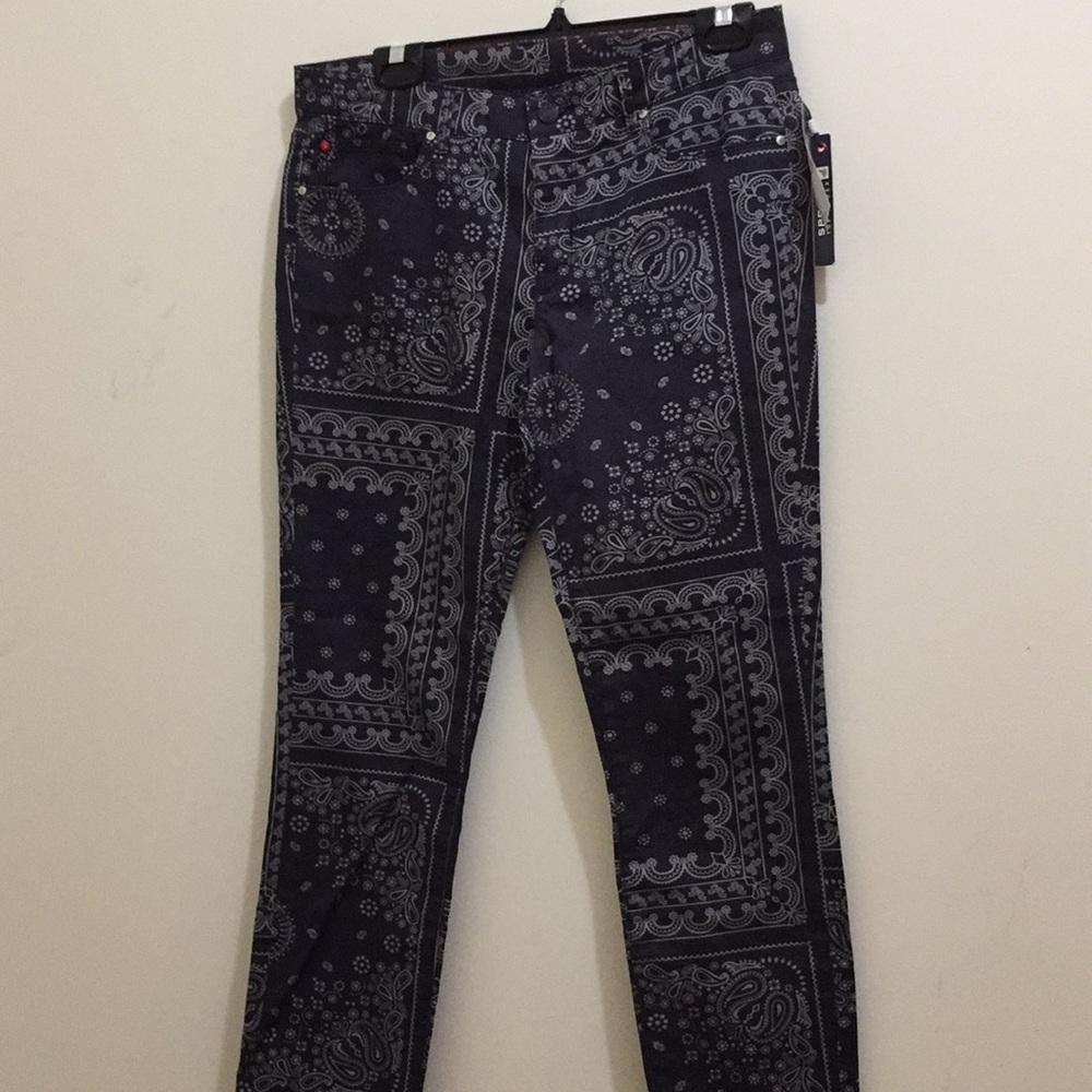 Sperry printed denim jeans